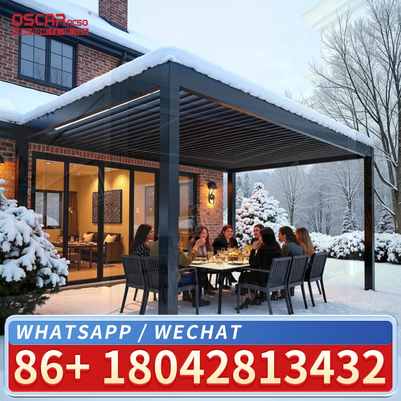 Durable White Aluminium Sun Sized Garden Gazebo for Backyard Patio and Poolside pergola