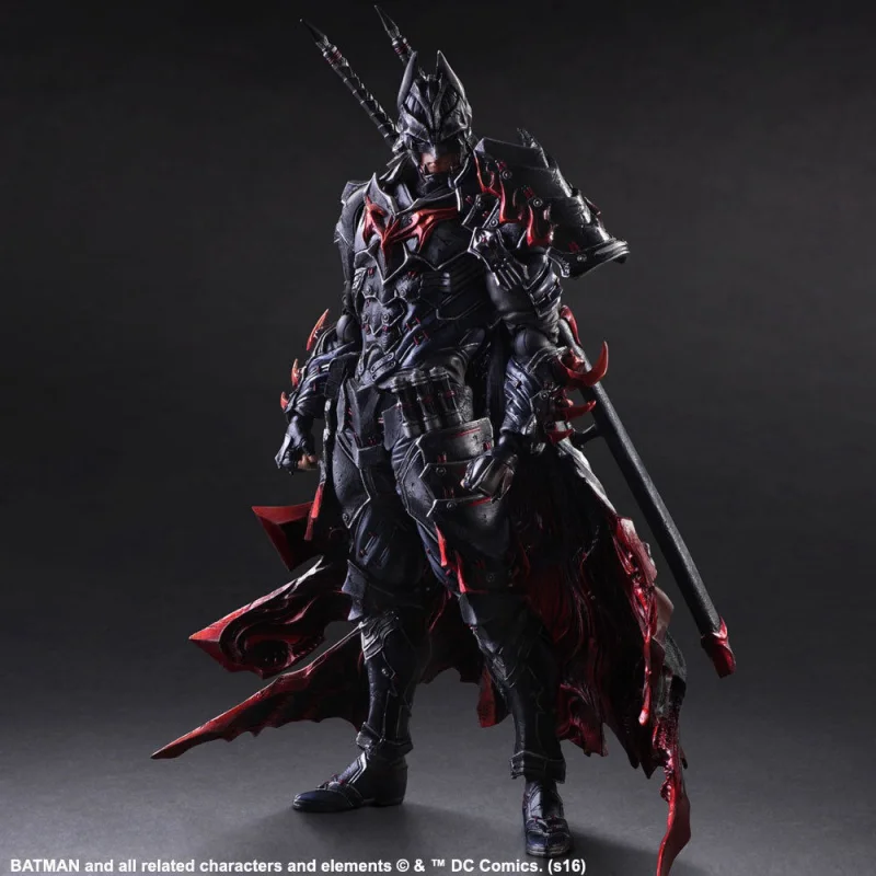 

New Bushido Batman Action Figure 27cm Collectble Model Toy Gifts Desktop Ornament Holiday Gift In Stock