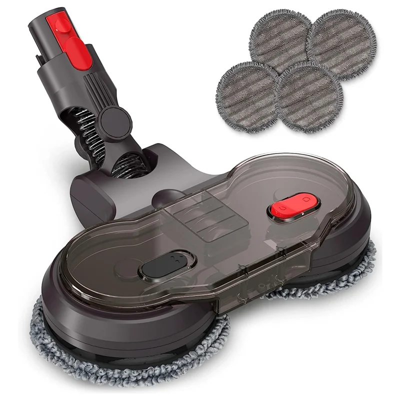 

Electric Dry Wet Mopping for V15 V8 V7 V10 V11 Vacuum Cleaner, with Removable Water Tank, 6 Mop Cloths