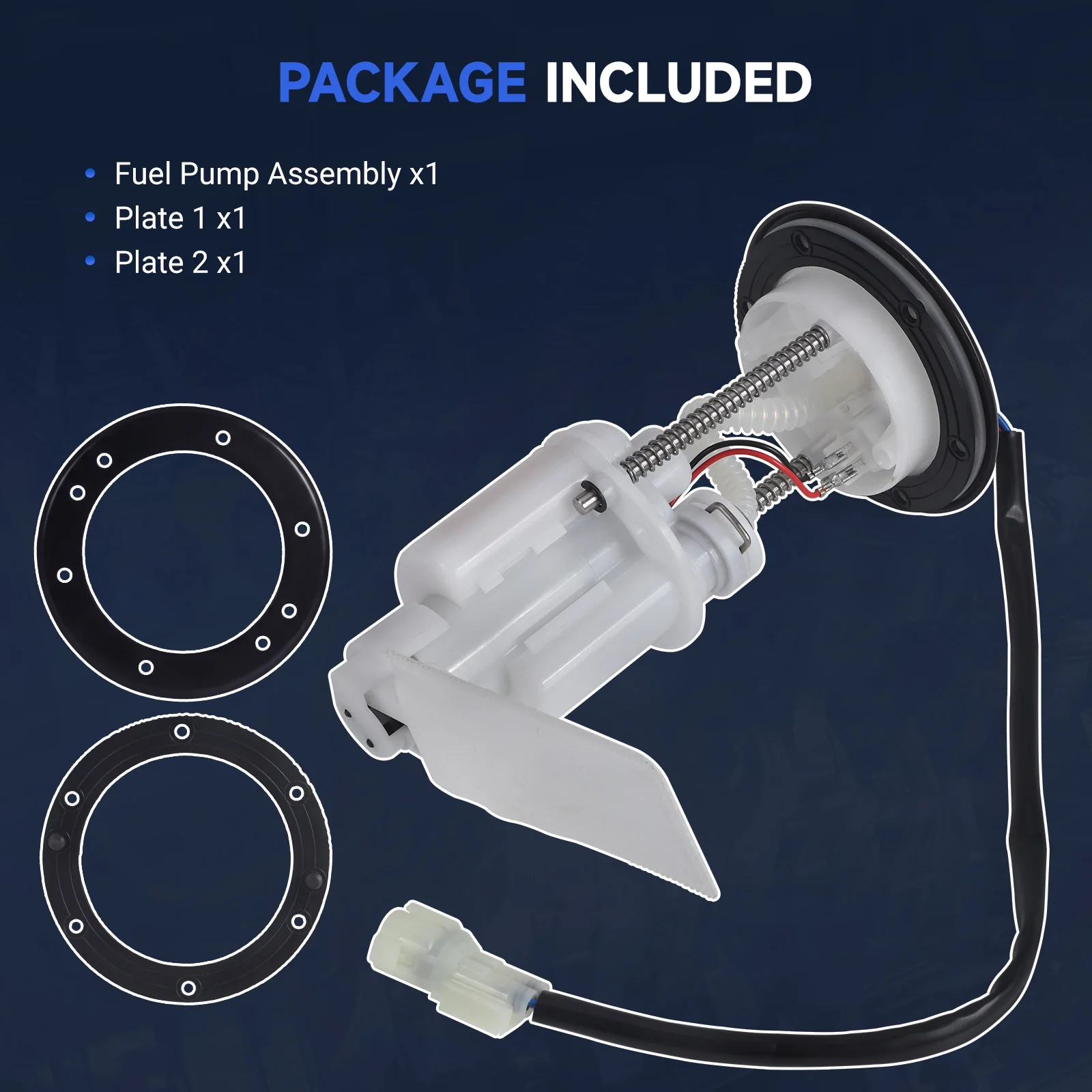

901F-150900 White ABS Electric Fuel Pump Module For CFMOTO CFORCE 400 500 600 800 HO EFI CF500 X5 X5HO X6 400-625 ATV UTV Quad