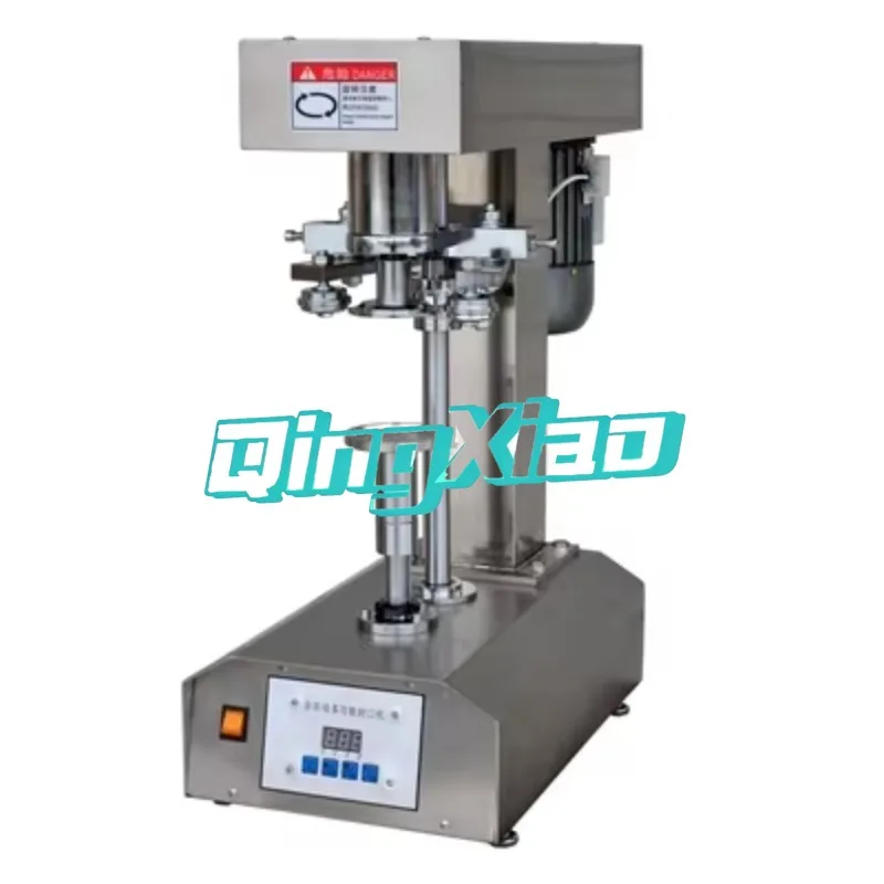 

Custom Automatic Electric Tea Drink Lid Sealing Sealer Machine Price Bubble Tea Cans Seamer Tin Automatic Can Sealer Machine