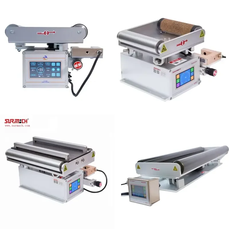 AP01 High Precision Servo Roll to Roll Machine with Paper Roller Guide Flexo Paper Positioning Web Steering Guide Alignment