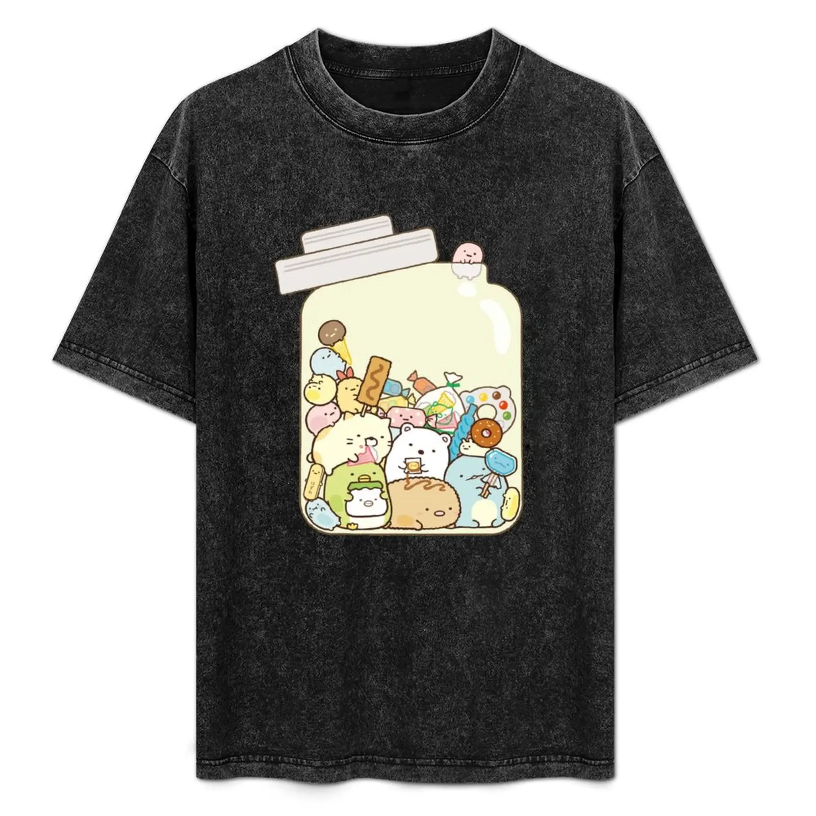

Sumikko Gurashi In a Jar T-Shirt Comfortable Work Wear Tee