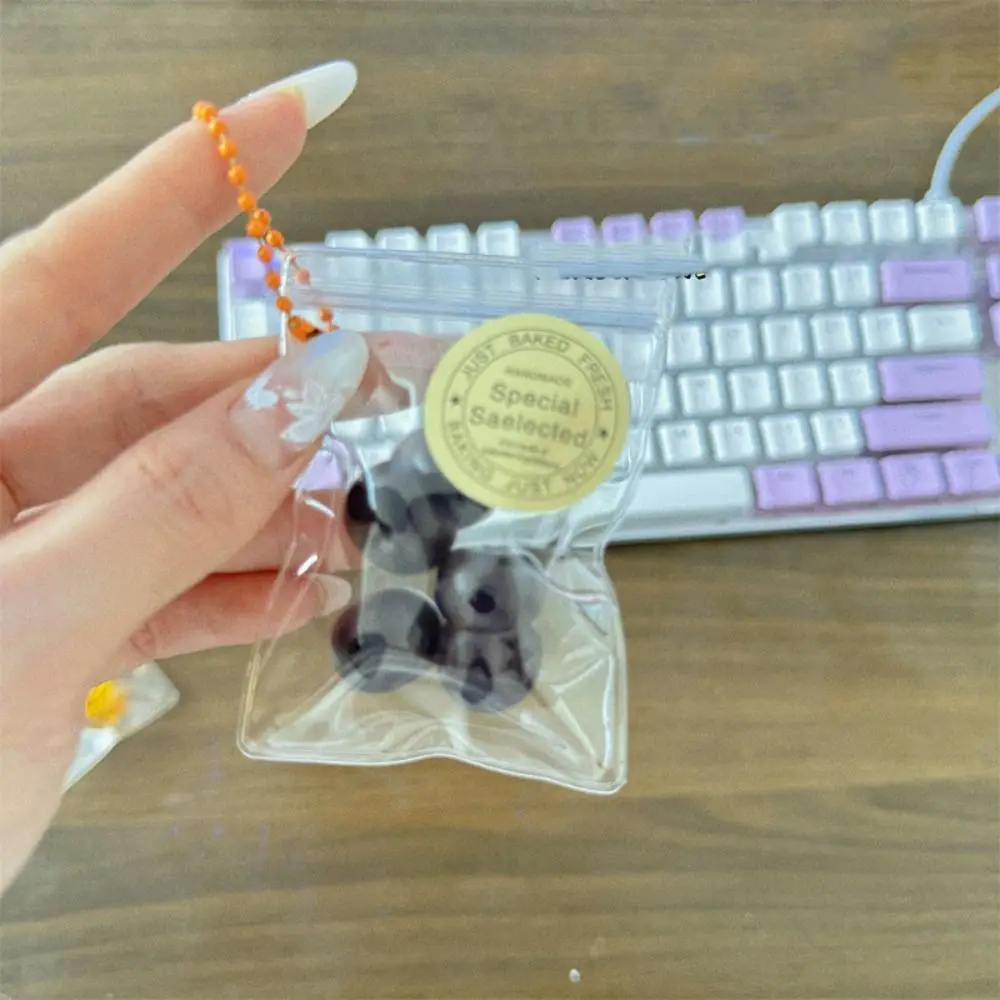 Durable Blueberry Tangerine Fruit Squeezing Toy TPR Sticky Decompressing Toy Mango Banana Stress Relief Fidget Toys