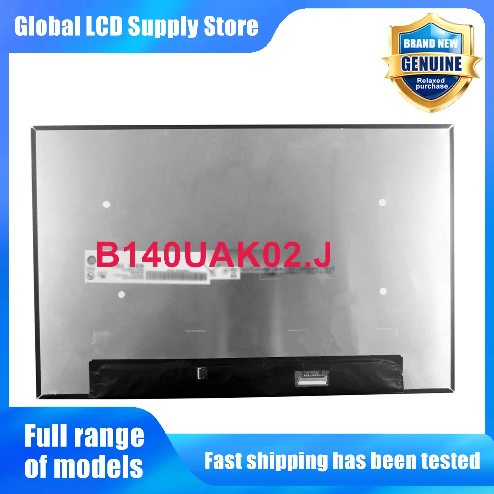 B140UAK02.J 14.0 inch Laptop Lcd Screen Wuxga 16 10 Ips Panel Touchscreen Wled Backlit for Notebook Repair Replacement Assembly
