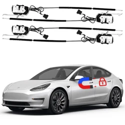 For Tesla Model 3 Electric suction door Automobile refitted automatic locks Car accessories Intelligence car automatic Soft clos