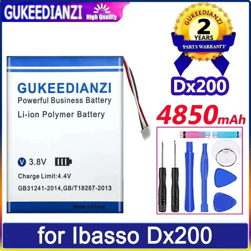

Fast Charging Polymer Battery 4850Mah For Ibasso Dx200