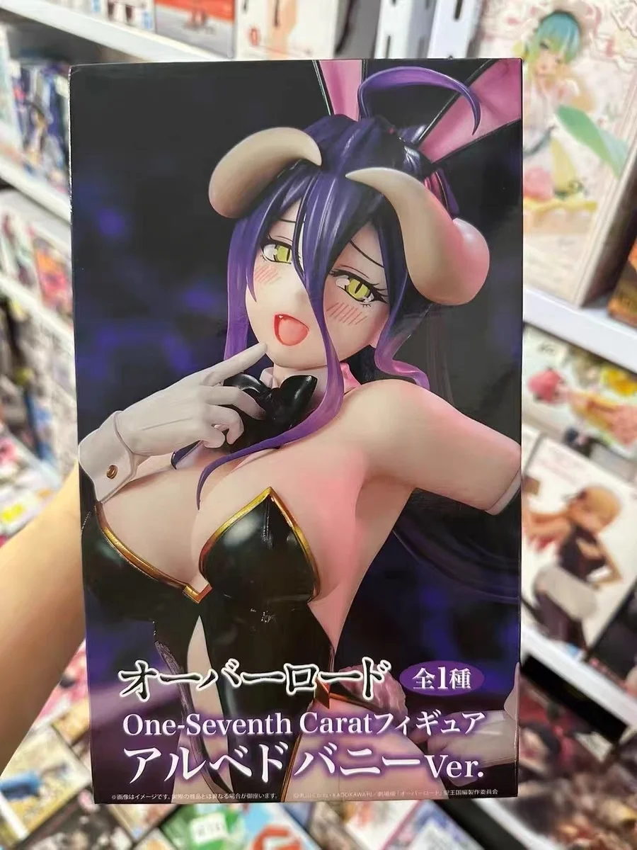 

В наличии Оригинальные любители системного обслуживания Overlord Oneseventhcarat Albedo Bunny Ver. 1/7 аниме фигурка модель Коллекционные игрушки подарок