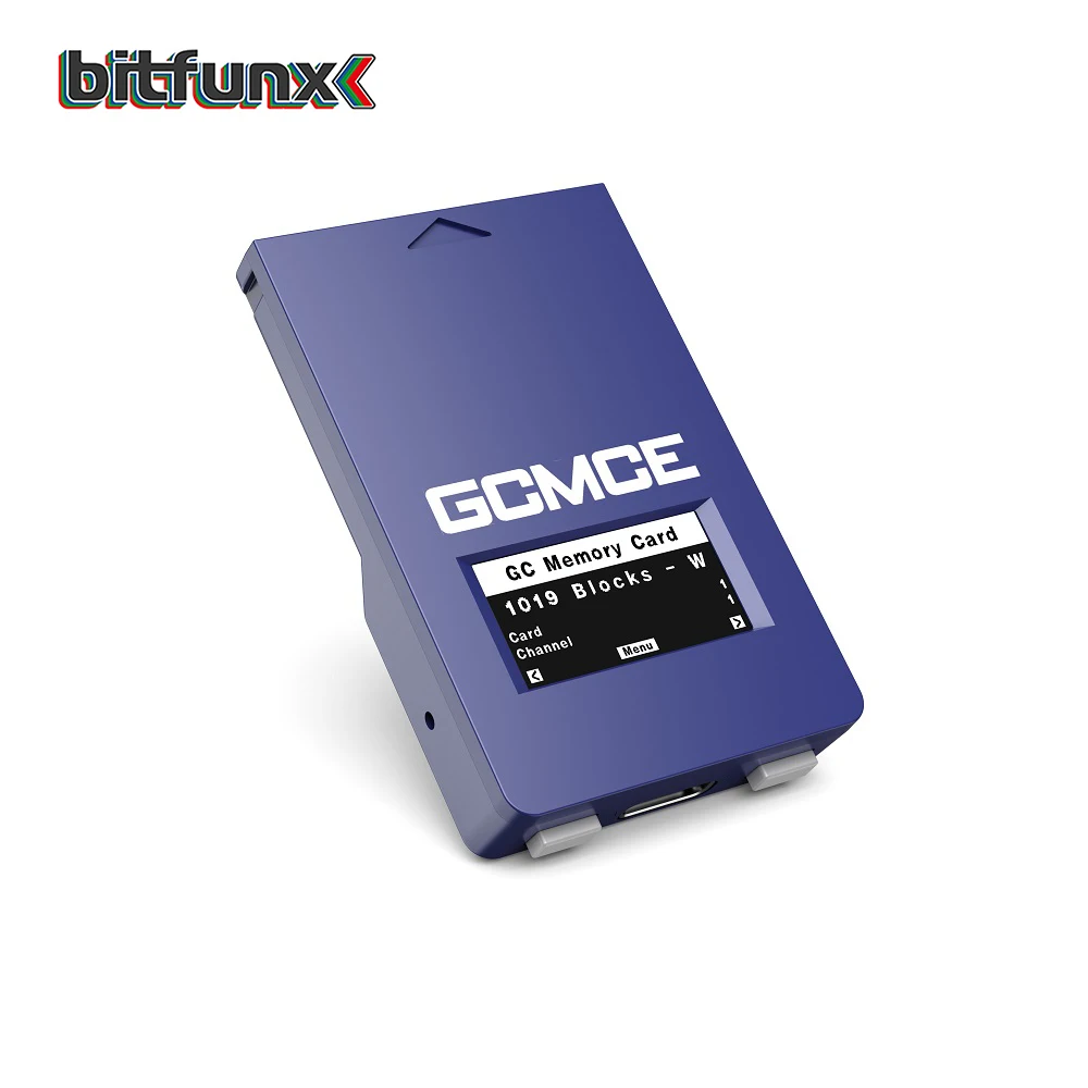 Bitfunx GCMCE FlipperMCE Speicherkartenleser-Adapter für die Spielekonsole NGC GameCube Wii (RVL-001)