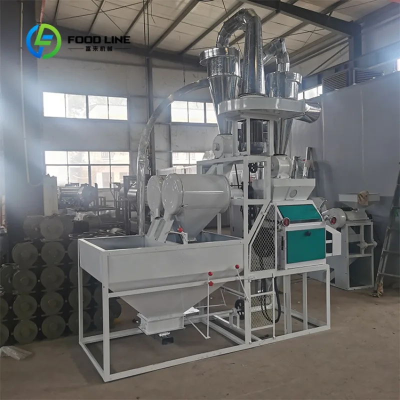 Customized Wheat Corn Grinder High Performance Electric Flour Mill For Commercial Grain Crushing Factory Food Processing Use