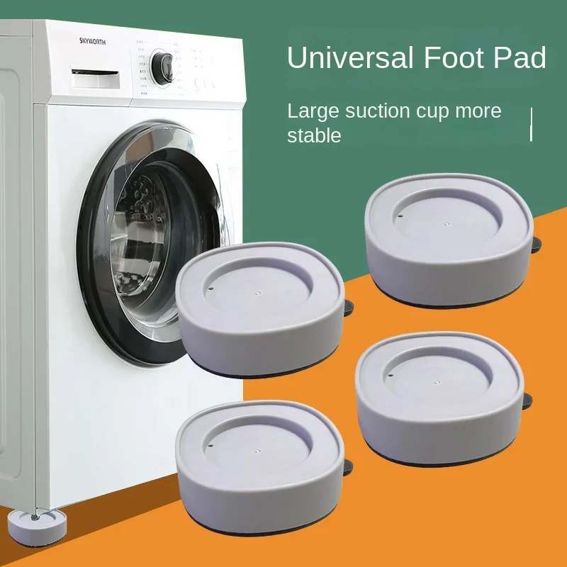 Multi Functional Washing Machine Foot Pad Shock-absorbing Anti Slip Fixed Height Increasing Seat Universal Foot Pad Anti Slip