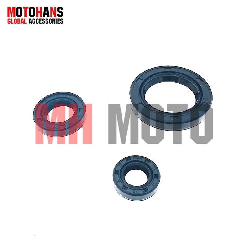 OIL SEAL SET 10*18*5, 13*22*5, 25*37*6 FOR BAJAJ PULSAR200NS 200AS ROUSER200NS