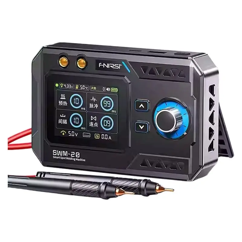 24-Hour Delivery SWM-20 For DIY Li Battery Welder 1200A Adjustable 2.4-Inch TFT Color Screen Spot Welding Machine