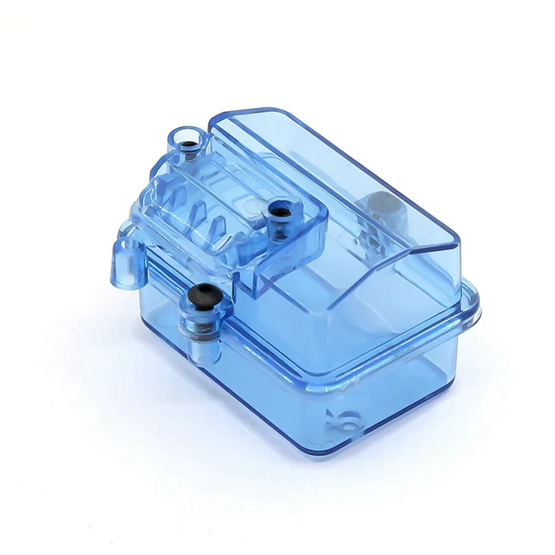 Boîte de réception de récepteur étanche en plastique bleu AS96-6X, pièces de mise à niveau pour voiture Huanqi 727/Slash RC