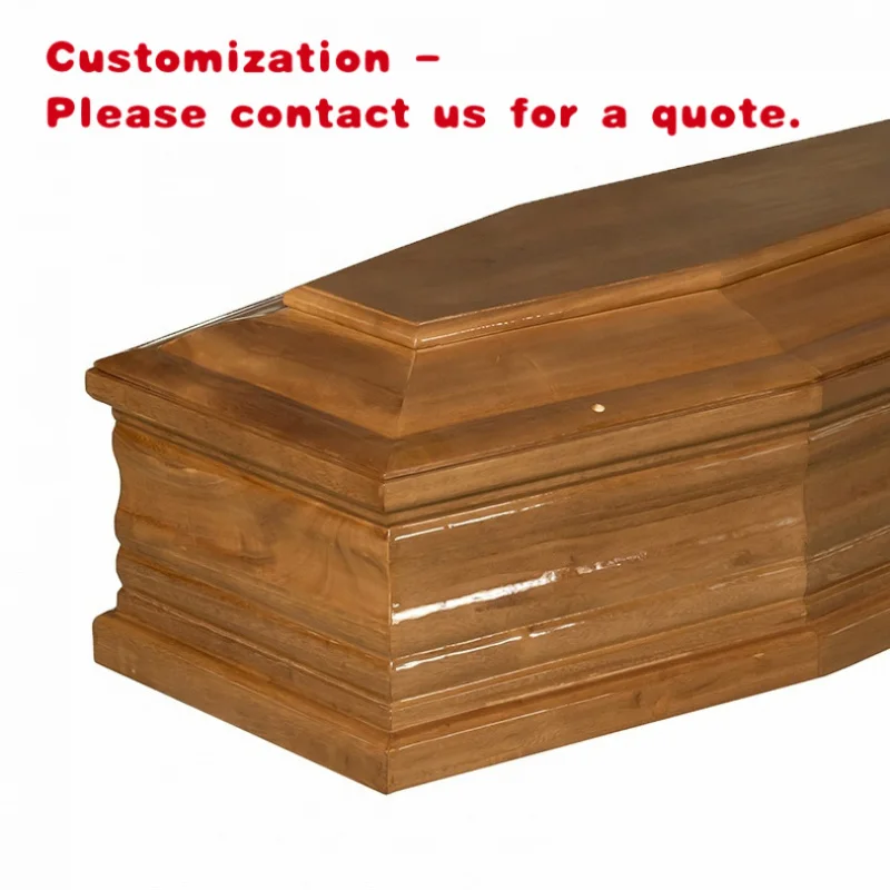 

custom.'s of High-quality European Style Solid Wood Coffin-Customizable Memorial