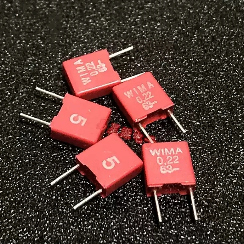

0.22UF 63V imported Weima WIMA 63V224 220NF MKS2 audio fever infinite capacitor