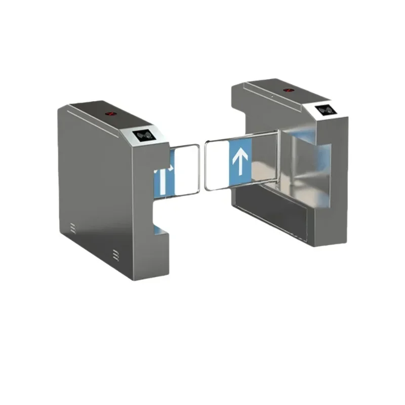 Intelligent facial recognition pedestrian access gate