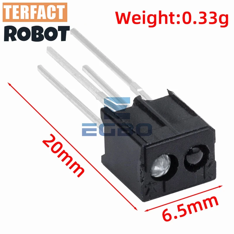 10~50 PCS RPR220 Opto-electronic Switch Reflective Optical Coupling Sensor