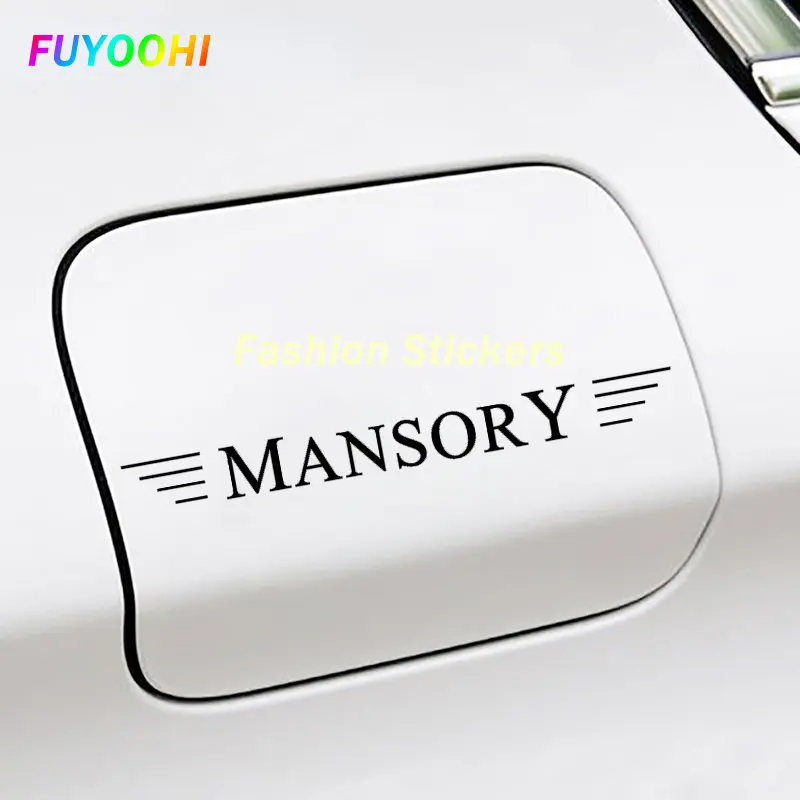 FUYOOHI Stickers Creativity Mansory Club Character Decal Silhouette Vinyl Car Stickers and Graphics Window Styling Decals