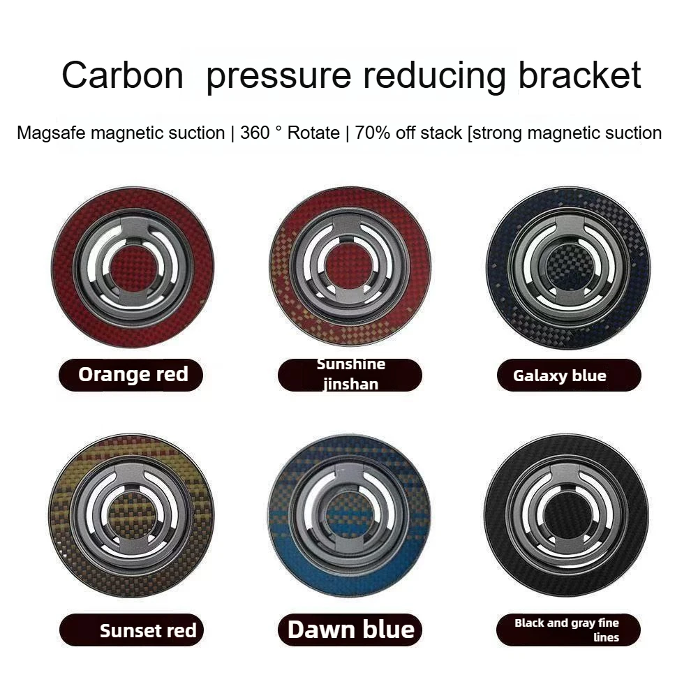 Carbon Fiber Aramid Für Magsafe Magnetische Ring Halter Magnete Finger Grip Ständer Halter Halterung