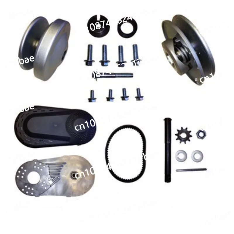 CVT Gearbox Torque Converter Kit for Go-Kart Scooter with 10 and 12 Teeth Sprocket Drive Pulley