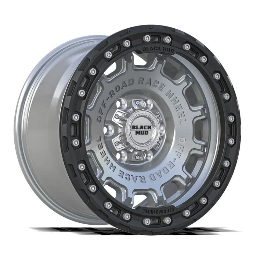 Factory Price 17*8.5 Aluminum Chrome 17 Inch 4x4 Wheels With Beadlock Forged Alloy Off Road Wheels Mags For Ford Ranger