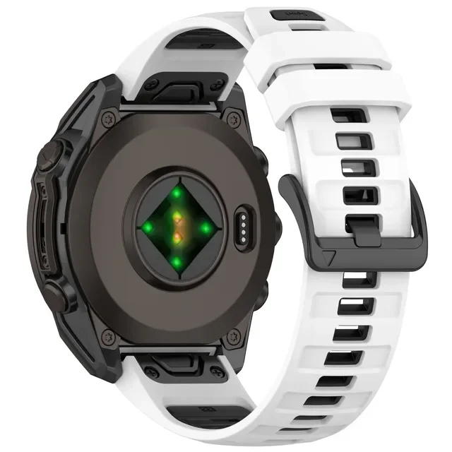 Garmin Fenix ​​8 51mm 47mm Quick Fit 공식 팔찌 손목 밴드 Fenix ​​7X 6X 5X Pro Enduro3 밴드 용 26mm 22mm 20mm Slicone 스트랩