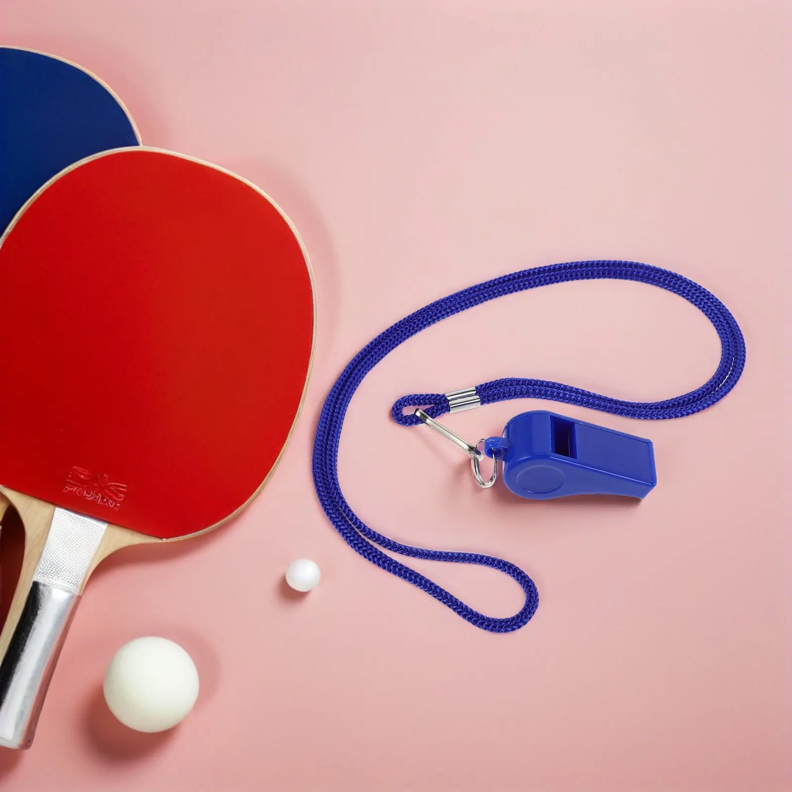 

36 шт. портативных аварийных свистков синего цвета с высокой громкостью для активного отдыха, походов, кемпинга, футбола, баскетбола, судей