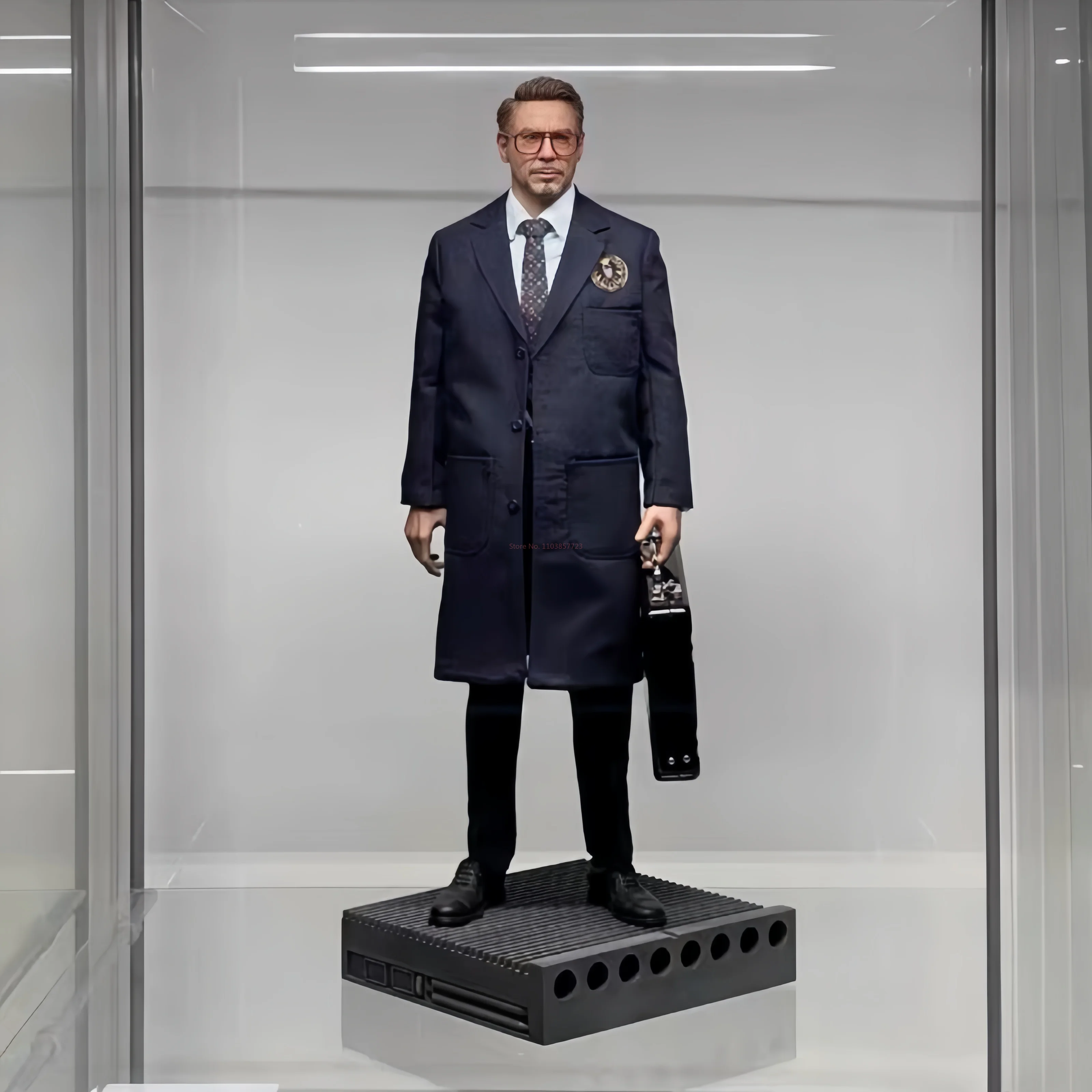 

Mtoys Ms015 Avengers Endgame Tony Stark Shield Retro Era 1/6 Military Figure Arc Reactor Tech Collectible Set