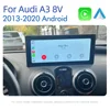 Android 14カーラジオ,8GB RAM,128GB ROM,wifi,Google,Qualcomm 8コア,A3, 8V, 2013-2020を搭載したメディアプレーヤー,Audi, GPSナビゲーション,ステレオ 2