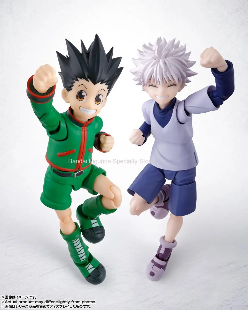 Hunter X Hunter GON SHF Bandai SUPER ACTION Figuur Afgewerkt modelpakket Figuur Anime Echte collectible Boxed Model Dolls