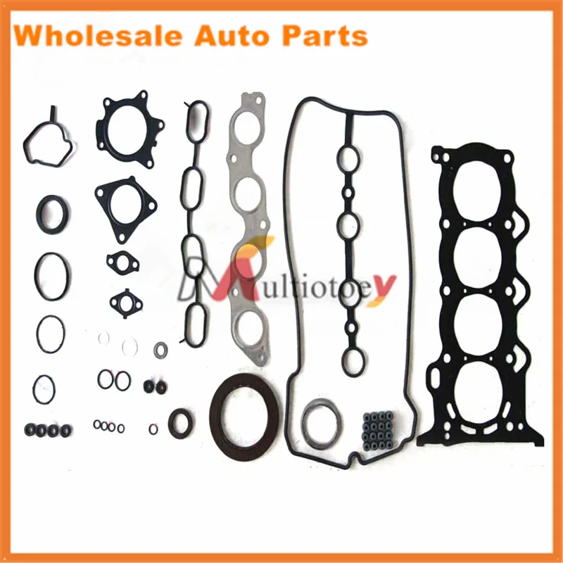 1Set 1NZ 1NZFE 1NZFXE Engine Full Gasket Set Timing Chain Tensioner Kit for Scion XA XB Toyota Echo Yaris SCION XB XA 1.5L 16v