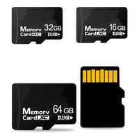 Micro TF/SD Card HC 16GB 32GB U1/64GB U3 Flash Memory Card for Smartphone Camera Tablet Notebook Tachograph Monitoring,Speakers