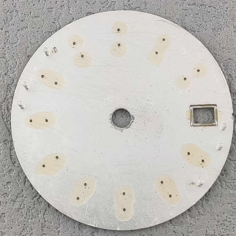 Orologi da 28,5 mm quadrante nh35 quadrante personalizzato uomo bello quadrante stampa a colori nh35 quadrante dell'orologio adatto parti di orologi con movimento NH35/36/NH34