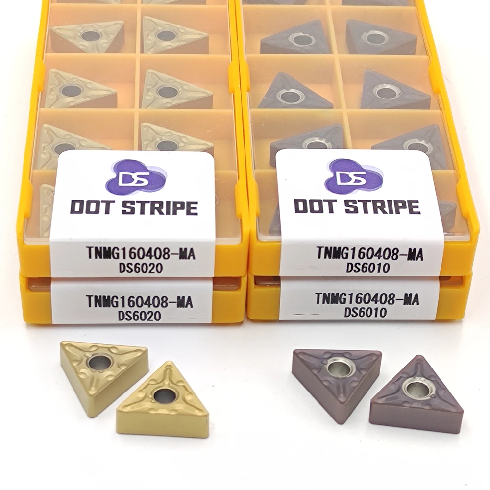 TNMG160404 TNMG160408 Utensile per tornitura esterna CNC Inserto in metallo duro di alta qualità TNMG 160404/160408 Tornitura Taglio