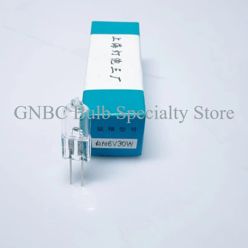 Lampe de microscope biologique de remplacement Xiangyang 6V30W G6.35 5761 pour instruments de mesure optique Leica, Zeiss, Nikon, Mitutoyo