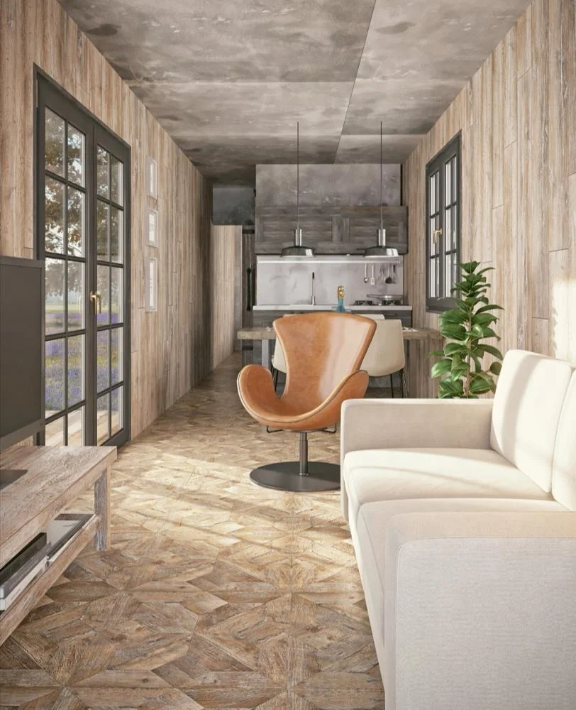 Casa de contêiner de villa de luxo/casa pré-fabricada móvel