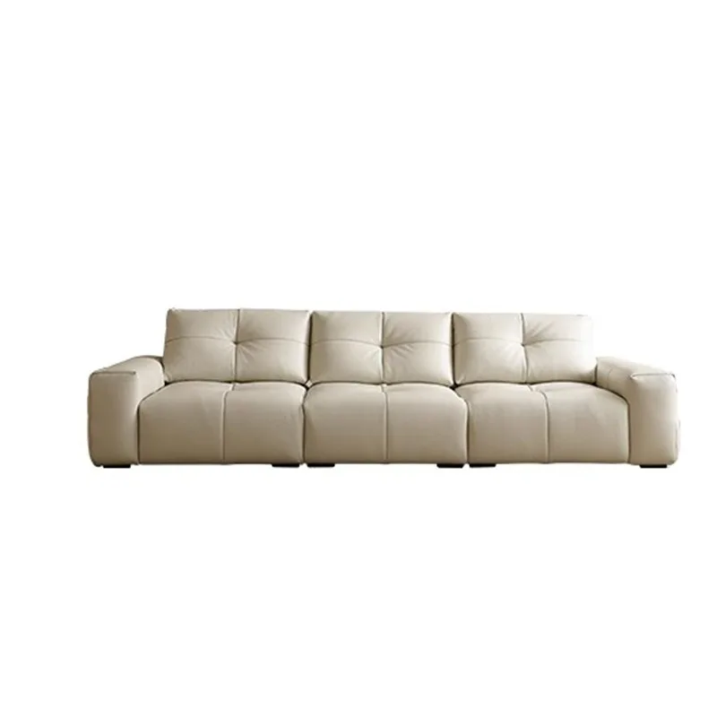 Pixel sofa tofu block Italian minimalist antique style sitting deep movable backrest