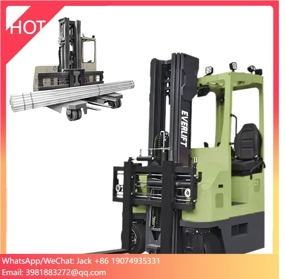 Carretilla elevadora HELI, carretilla elevadora de todas las direcciones, 3 toneladas, 4 toneladas, 5 toneladas, carretilla elevadora eléctrica de pasillo estrecho, apilador de camión de alcance de 12M para almacén