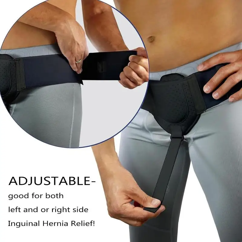 Inguinal Hernia Belt Truss Breathable Sports Hernia Support Strap For Middle-Aged And Elderly Adults Pain Relief