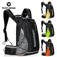 WEST BIKING 16L Outdoor Sports Backpack Waterproof Foldable Folding Ultralight Pack for Women Men Cycling Hiking Equipment