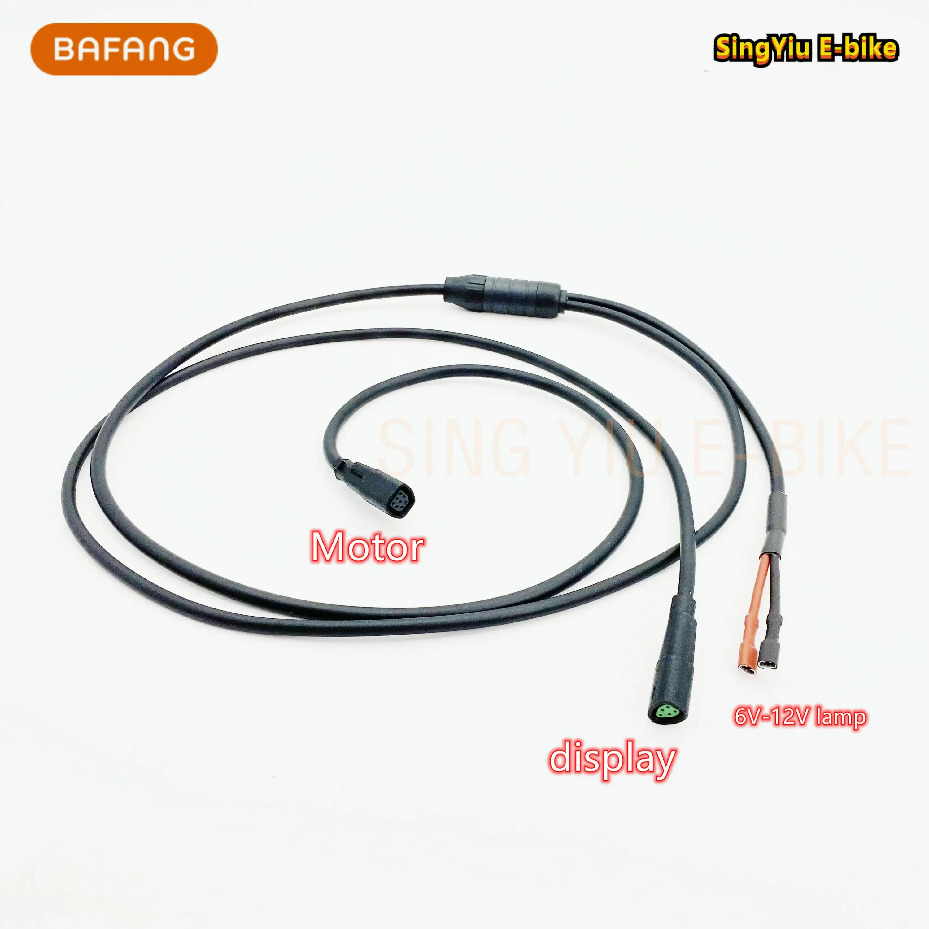 E-BIKE BAFANG Central Motor Main Line Display Cable EB-BUS 1T1 M500/M600/M510  6V Front Light Cable