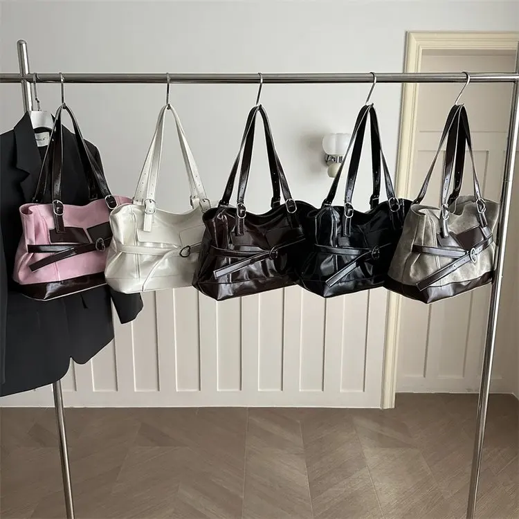 Retro Underarm Tote Bag Women's Fashionable Minimalist Shoulder Bag 2026 Autumn Winter New Style Versatile Small  Bag