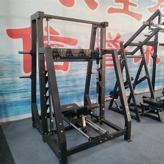 

Gym Equipment Muscle Strength Exercise Equipo De Gimnasio Plated Loaded Adjustable Vertical Leg Press Machine