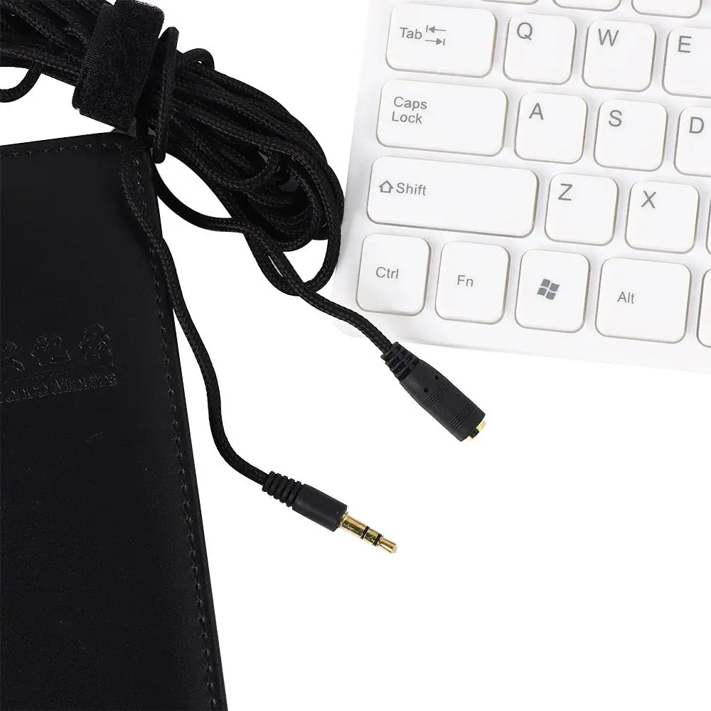 Hot Useful Practical Cloth Lanyards Stereo 3.5mm F/M 10ft Female To Male Audio Cord Adapter Extension Cable