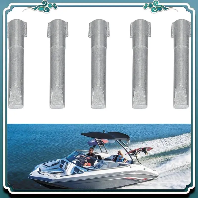 

ABTU-5Pcs Metal Zince Anode For Yamaha Outboard Engine 50HP-225HP 62Y-11325-00 62Y-11325-01