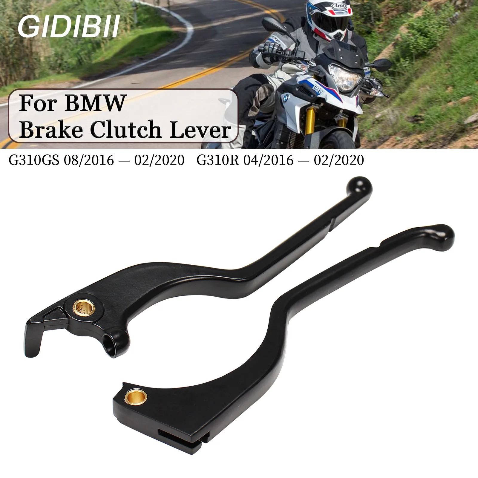 

Left and Right Motorcycle Clutch Lever Brake Levers For BMW G310GS G310R G 310 GS 310R 2016-2020 Control Handles Accessories