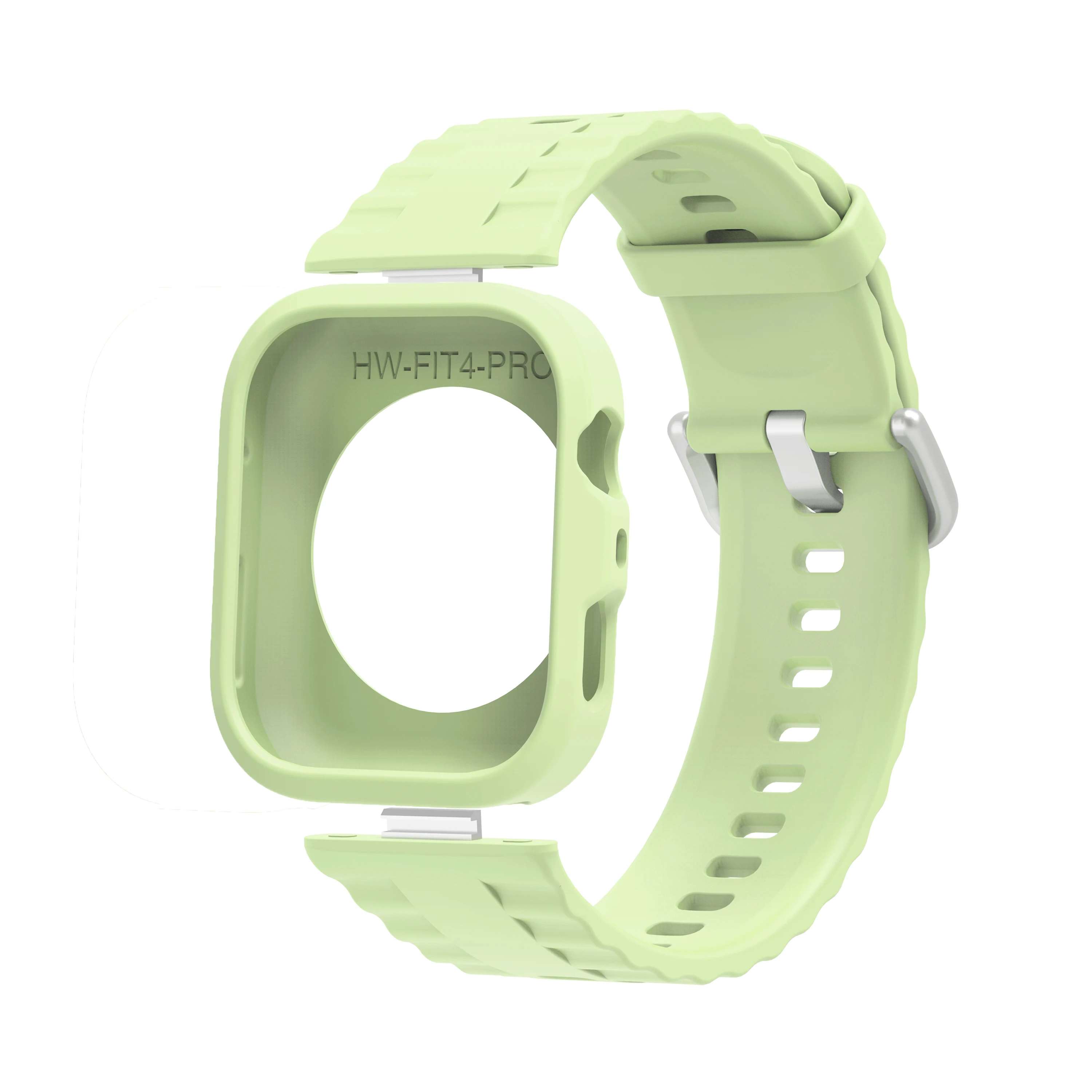 Чехол из ТПУ + силиконовый чехол для Huawei Watch Fit 4/Fit4 Pro, защитная крышка, бампер, защита экрана, чехол для часов, замена браслета