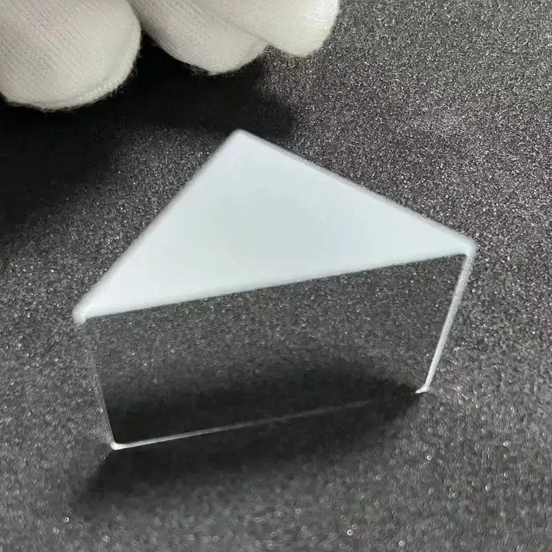 Refletor Óptico a Laser de Ângulo Reto Prisma Reflexão Externa Grande Superfície com Revestimento de Alumínio Reflexivo Prisma 5*5*5 mm