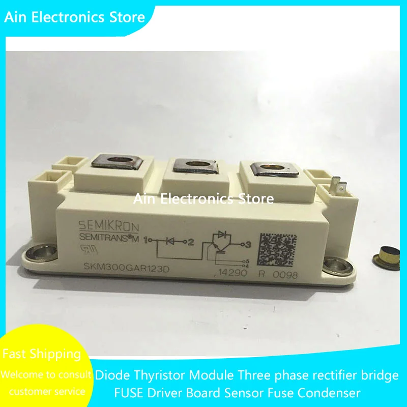 

SKM300GAR123D SKM200GAR123D SKM200GAL123D SKM200GAR12E4 SKM400GAR123D NEW AND ORIGINAL IGBT MODULE IN STOCK